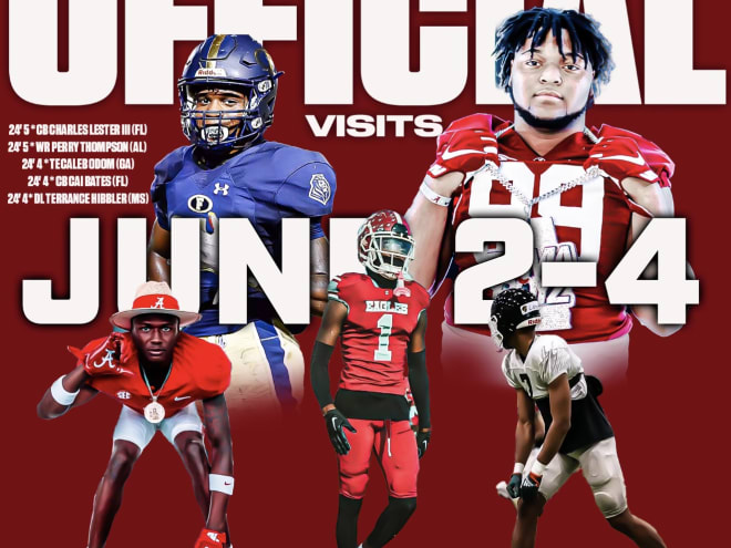 Alabama hosting several important weekend visitors