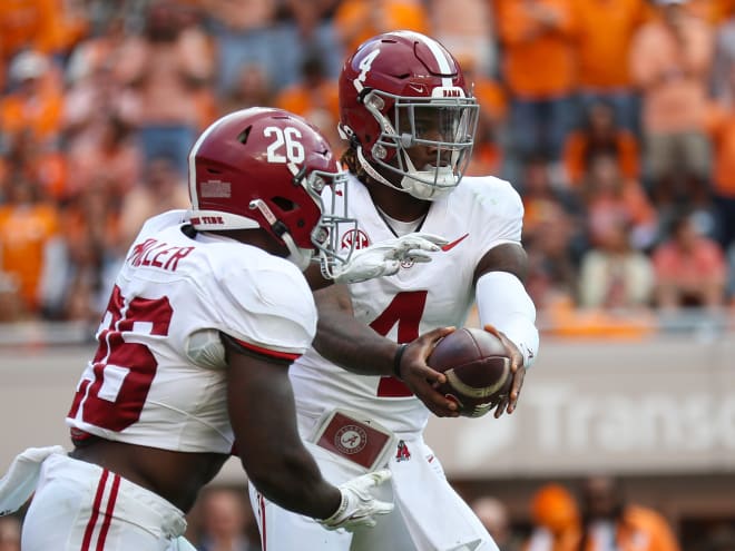 Alabama fails to generate running threat in loss to Tennessee