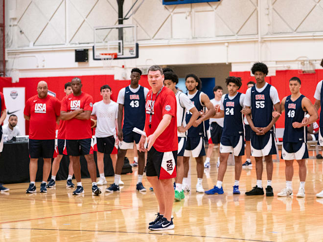 Lots of action at the Team USA U19 training camp
