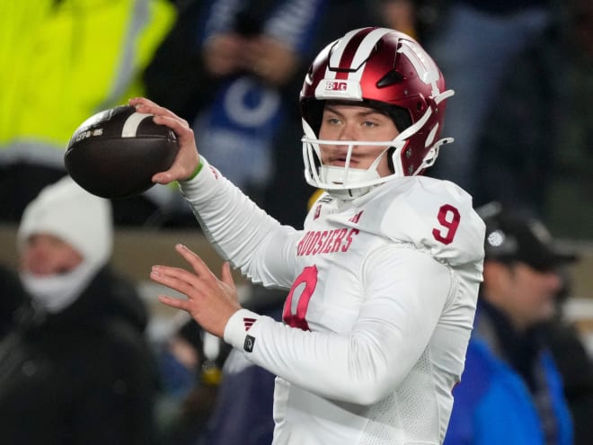 Indiana quarterback Kurtis Rourke played 2024 season on a torn ACL