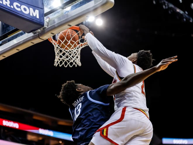 Queen leads Maryland's second-half comeback win over Villanova