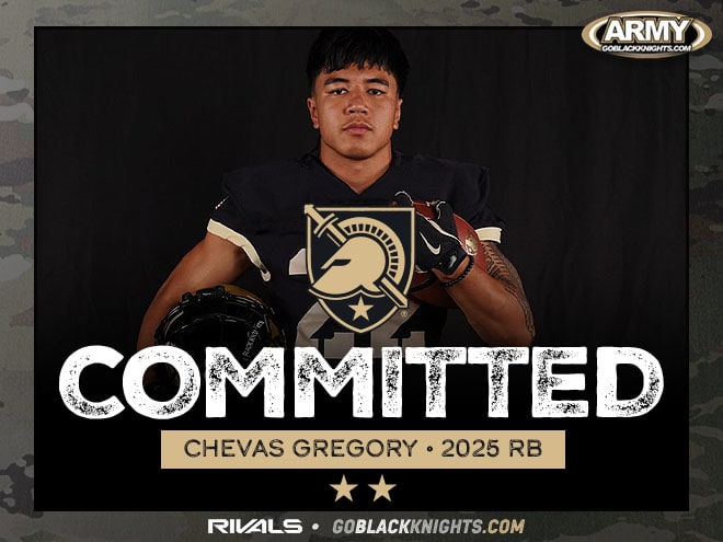 RB Chevas Gregory commits to #21 Army over Air Force