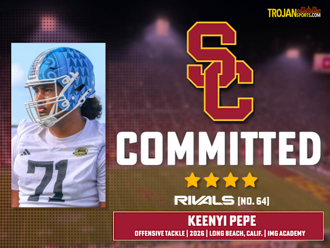 USC adds another major piece to loaded class with Rivals100 OT Keenyi Pepe