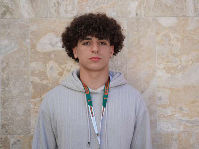 Local four-star WR Jasen Lopez offered by Miami basketball during OV