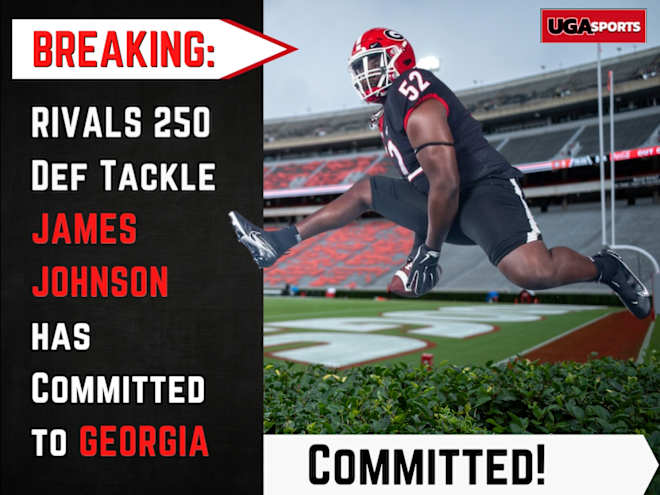 Rivals250 defensive tackle James Johnson commits to Georgia