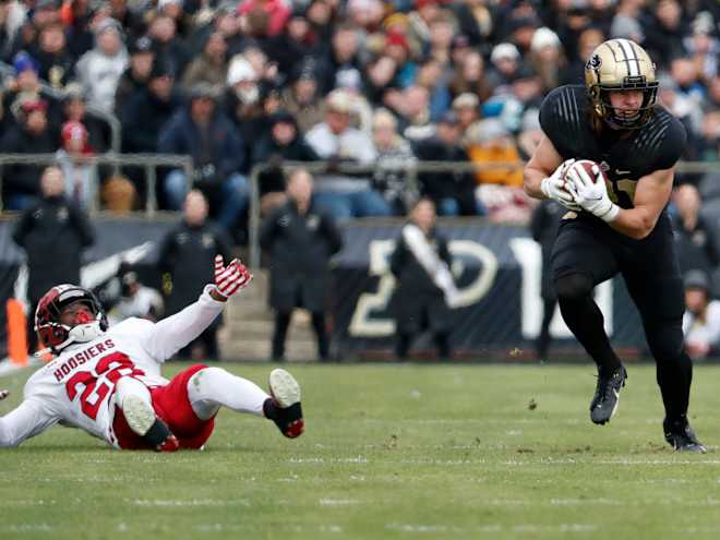 After waiting his turn, Burhenn looks to become leader of Purdue tight ends