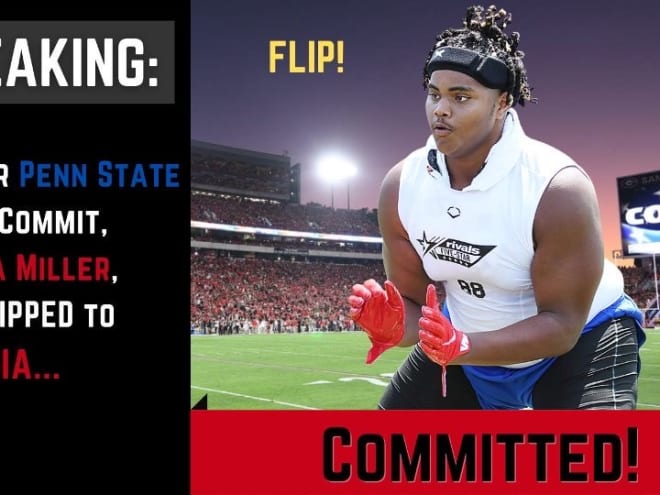 Georgia flips 2023 OL Joshua Miller from Penn State