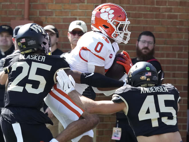 Clemson delivers complete game performance vs. Wake Forest