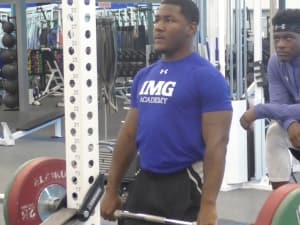 BGI VIDEO: Notre Dame Targets Work Out At IMG Academy 