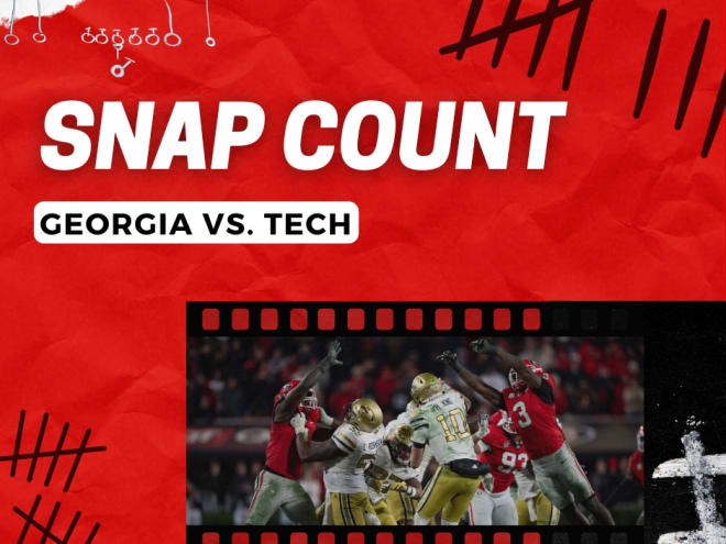 Snap Count: UGA vs Georgia Tech