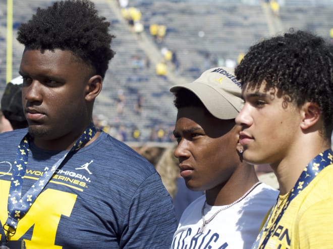 Commits and recruits share their thoughts of Saturday's visit to Michigan