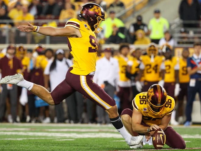 P.J. Fleck still has '100% confidence' in kicker Dragan Kesich