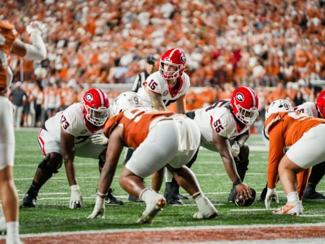 It's Georgia versus Texas
for the SEC Championship