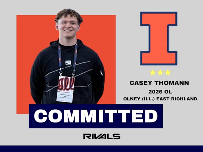 Commit:  Illinois lands three-star offensive lineman Casey Thomann