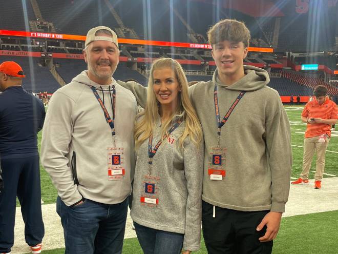 2028 LB Liam Conlon describes 'unreal' Syracuse offer, visit