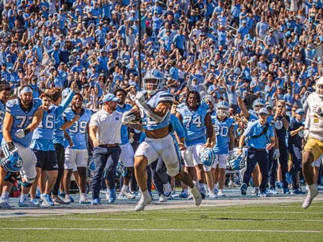 UNC Football Season Snap Counts 7 Games in