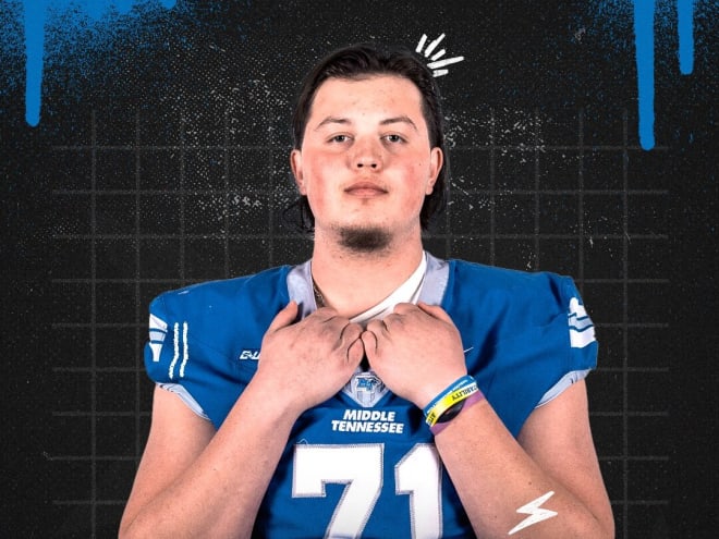 Junior college offensive tackle Diego Blattler commits to MTSU