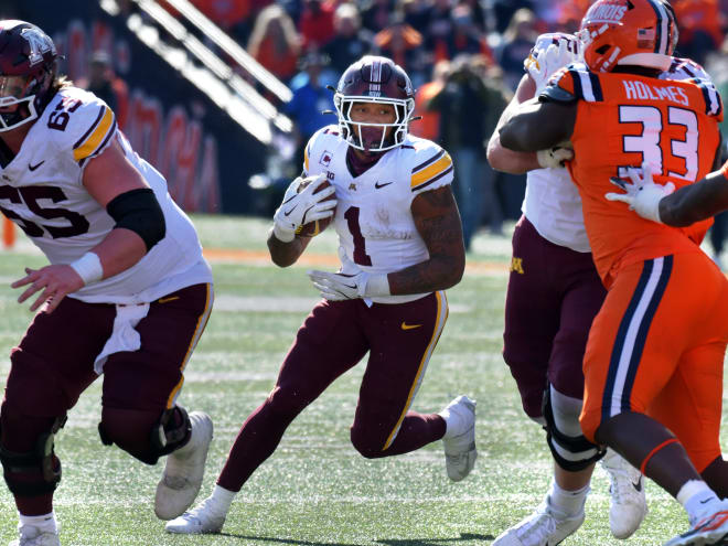 Players of the game from Minnesota's 25-17 win over No. 24 Ilinois