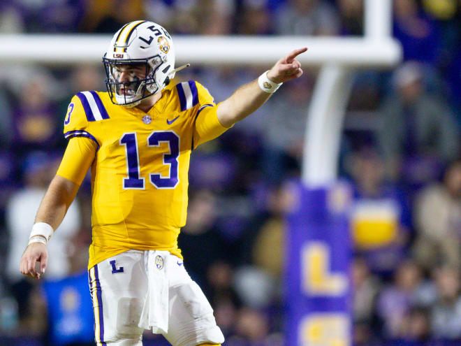 Garrett Nussmeier will return to LSU in 2025