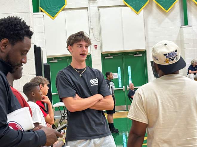 Cole Cloer meets new NC State coaching staff for first time