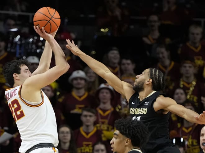 Late push not enough as Colorado drops third game against No. 8 Iowa State