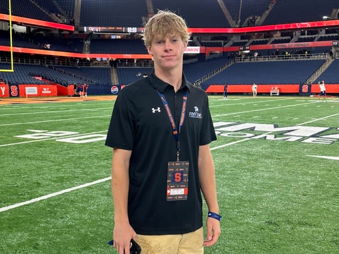 2026 P Grant Horvath says Syracuse atmosphere 'like none I've seen before'