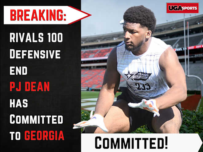 Rivals100 DE PJ Dean commits to Georgia