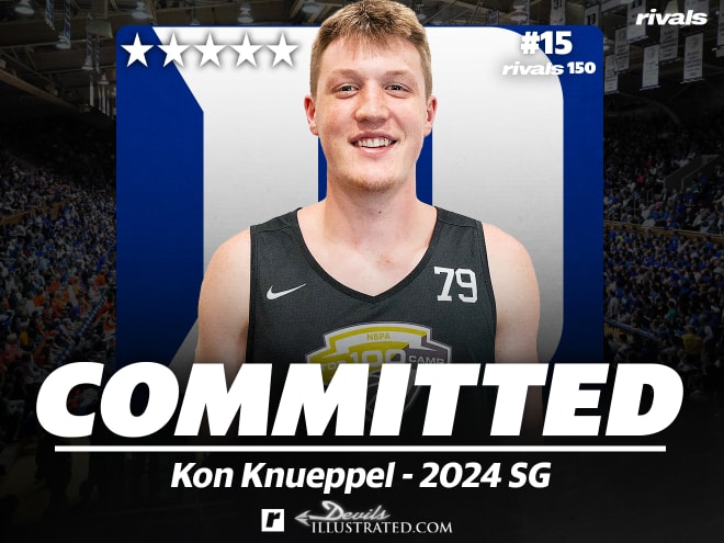 Five-star wing Kon Knueppel chooses Duke