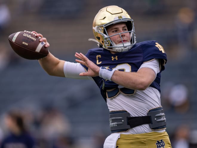 Watch: Highlights from Notre Dame football’s Monday CFP practice