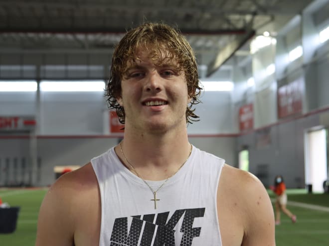 2023 OL out of Indiana breaks down Wednesday's camp experience at OSU