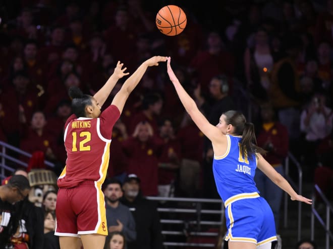 JuJu Watkins scores 38 as USC locks up third straight win over No. 1 UCLA