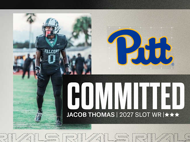 Pitt picks up speedy South Florida slot Jacob Thomas