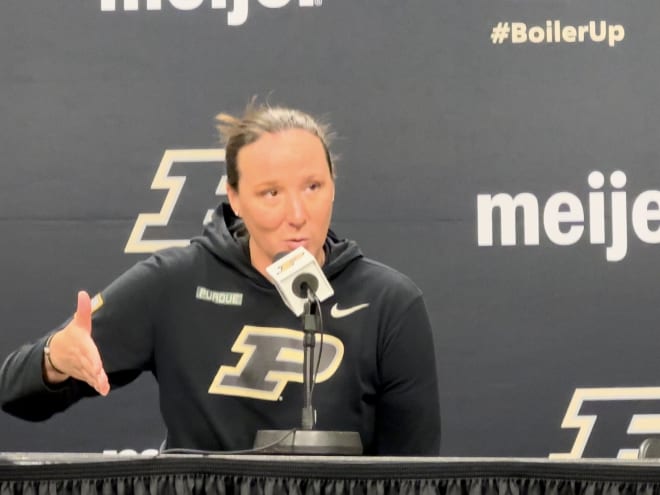 VIDEO: Purdue’s Katie Gearlds, Notre Dame’s Niele Ivey press conferences