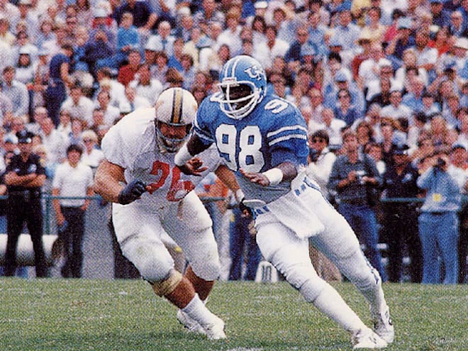 Lawrence Taylor and the 1980 Tar Heels caught Belichick’s eye