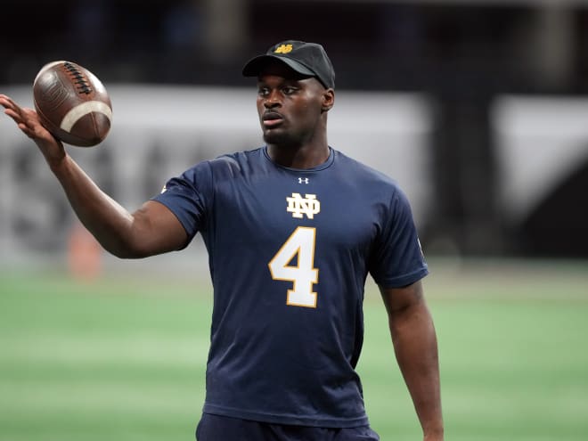 Highlights from Notre Dame’s practice ahead of national championship game