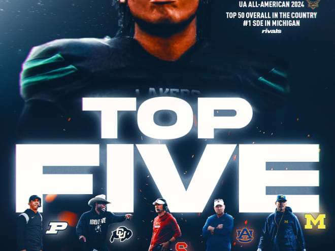 Rivals100 DE Brandon Davis-Swain drops top five