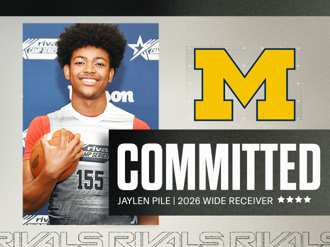 2026 four-star WR Jaylen Pile commits to Michigan