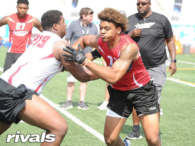 FSU 2023 four-star DE commit Keldric Faulk updates recruiting visits