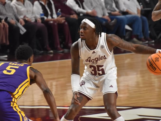 Obaseki's Late 3 Leads Aggies Past Ole Miss