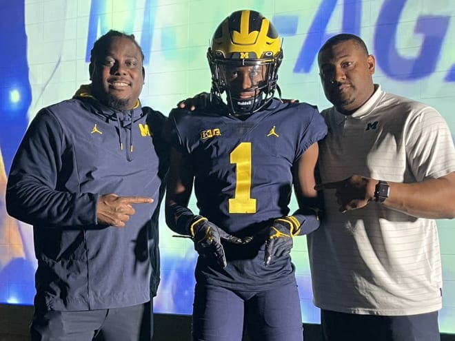 2025 WR Taz Williams Jr. feels the love during his Michigan visit