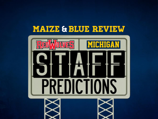 Staff Predictions: Michigan vs. Arkansas State