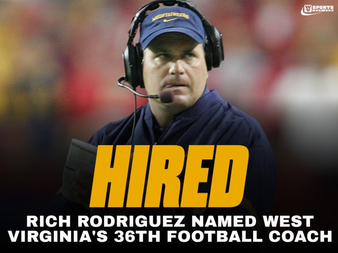 Rich Rodriguez Named West Virginia’s 36th Football Coach