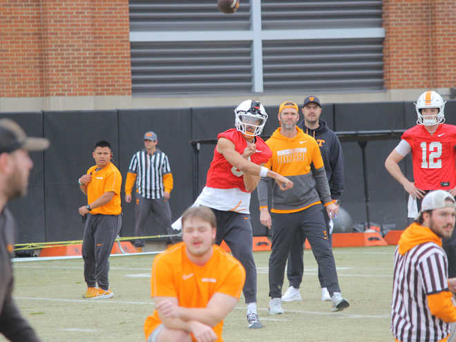 GALLERY: Tennessee football back to the field at spring practice