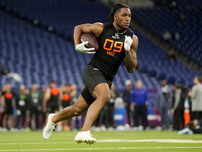 Bears draft Mizzou WR Luther Burden III in second round