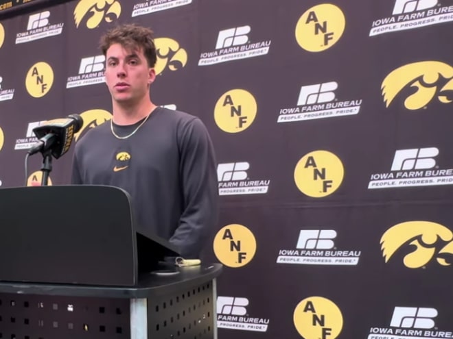 WATCH: Cade McNamara Talks Iowa Win Over Washington