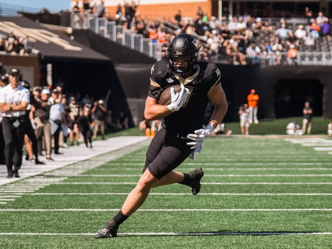 Feeling Frogge? Wake Forest tight end breaks through