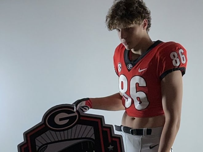 Georgia camp leads to offer for 2026 tight end Brock Harris