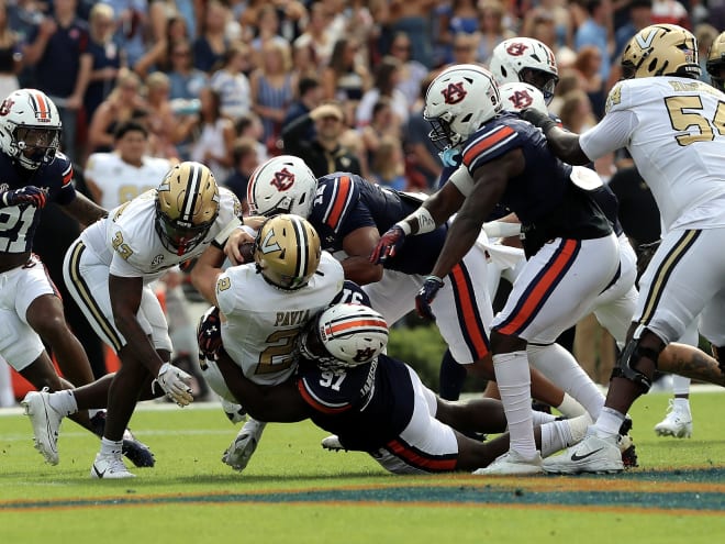 Auburn versus Vanderbilt unit grades