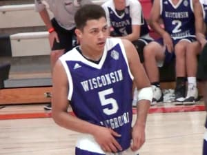 VIDEO: Wisconsin commit Kobe King continues his strong summer
