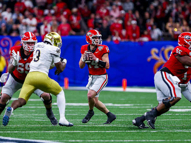 Georgia set for an early College Football Playoff exit?